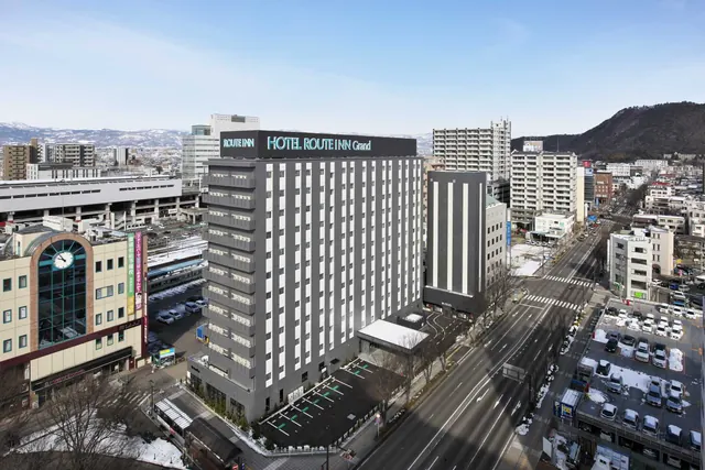 ホテルルートインGrand福島駅前東口の外観
