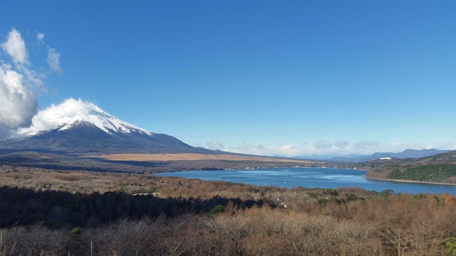 山中湖の写真