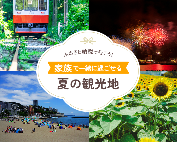 ふるさと納税で行こう！家族旅行におすすめの夏の観光地特集！